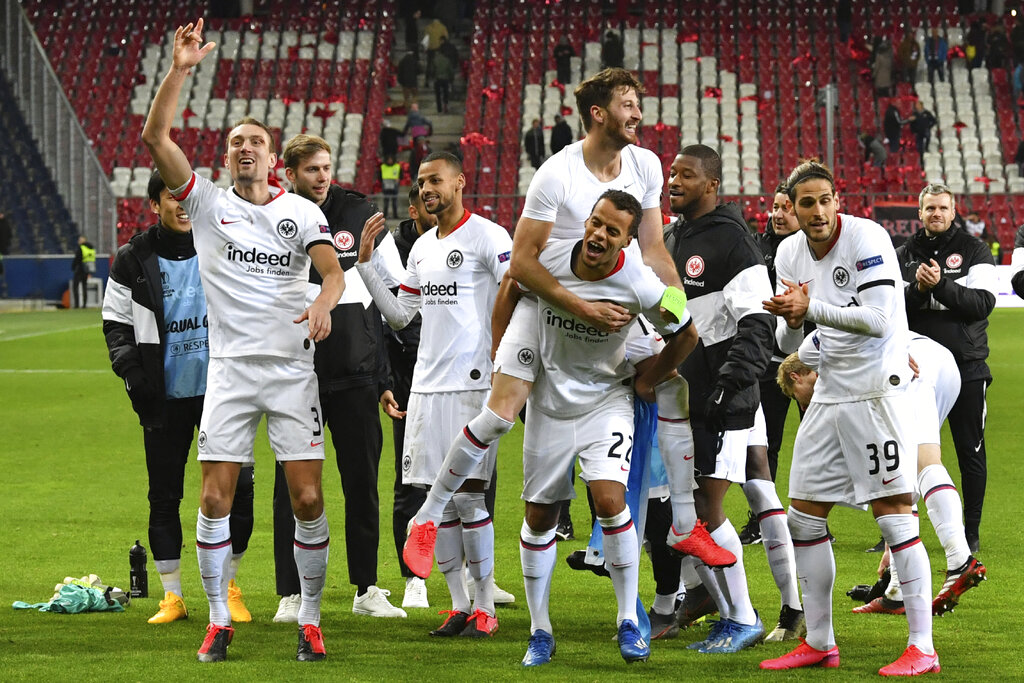 Hasil Liga Europa: Frankfurt Lolos ke Babak 16 Besar