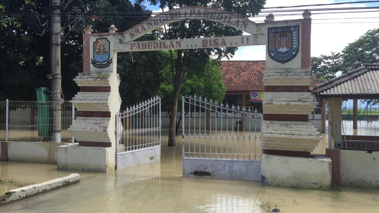 1.150 Rumah Warga di Wilayah Timur Kabupaten Cirebon Terendam Banjir