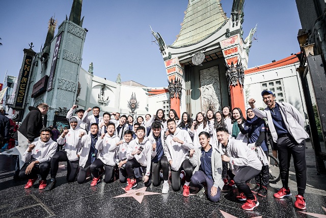 Hollywood Walk of Fame Jadi Spot Pembuka Skuad Honda DBL Indonesia All Star 2019