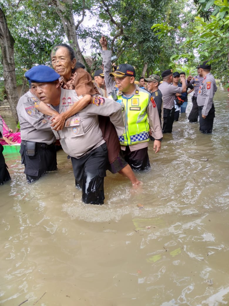 Tiga Kecamatan di Wilayah Timur Kabupaten Cirebon Banjir