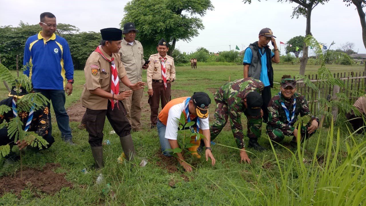 Tanam Seribu Pohon, Hari Pramuka Sedunia Resmikan Bumi Perkemahan Ujung Ori