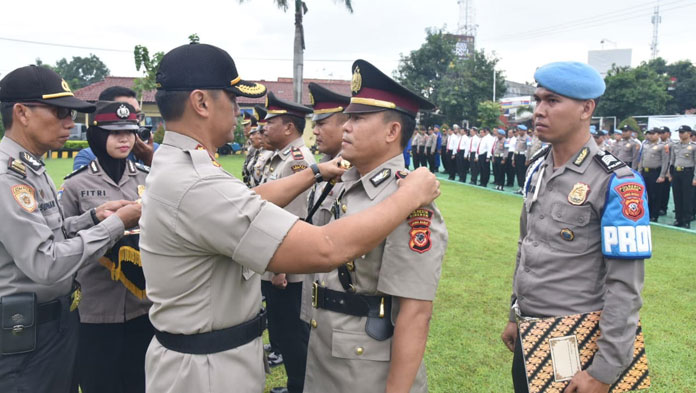 4 Jabatan Perwira Polresta Cirebon Berganti