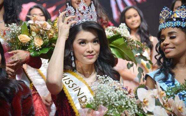 Carla Yules Terpilih Jadi Miss Indonesia 2020