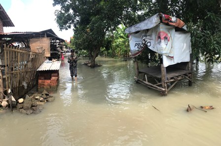 65 Rumah Warga Terdampak Banjir Aktivitas Lumpuh, Pemicunya Sungai Babadan-Gesik Meluap