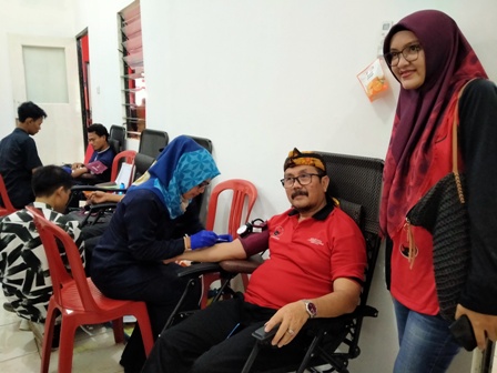 Imron: Donor Darah Pengganti Shodaqoh