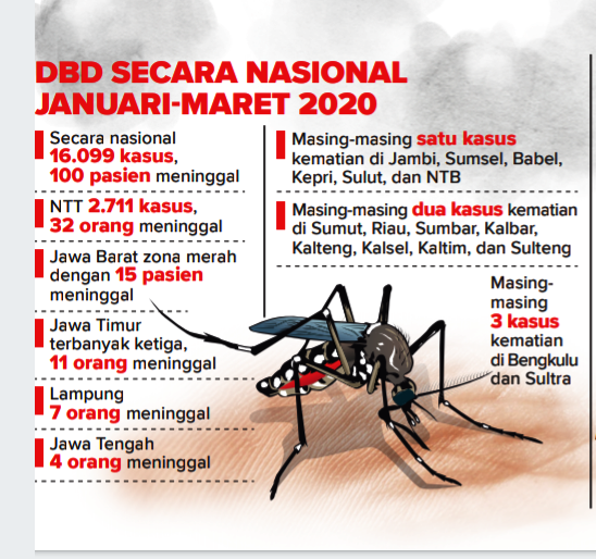 100 Pasien DBD Meninggal