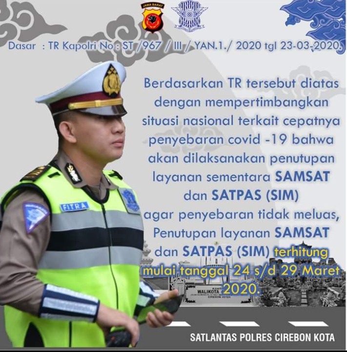 Satlantas Polres Ciko Tutup Sementara Layanan SIM dan Samsat