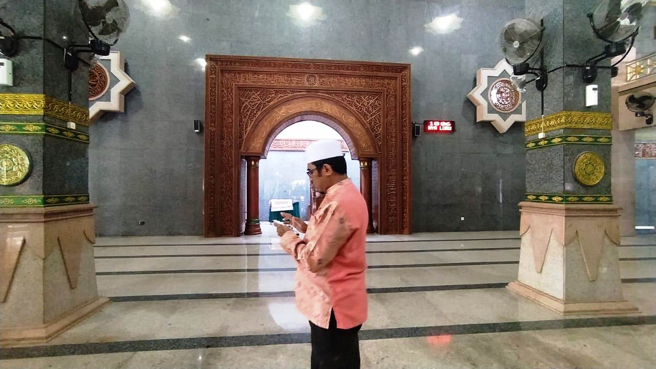 Masjid Gulung Karpet, Pemda Pantau ODP-PDP