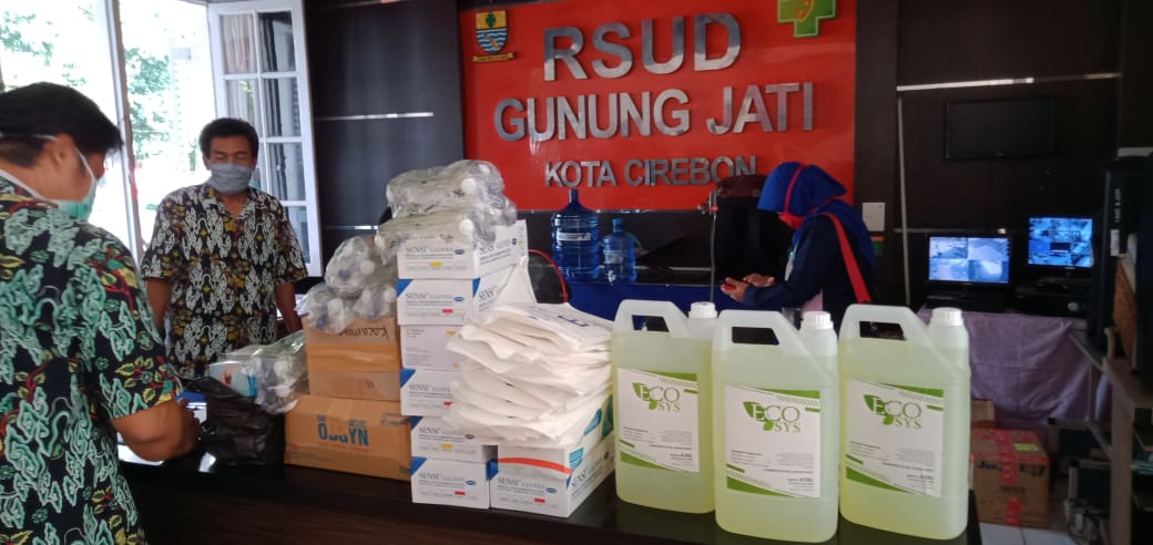 RSD Gunung Jati Terima Banyak Donasi APD