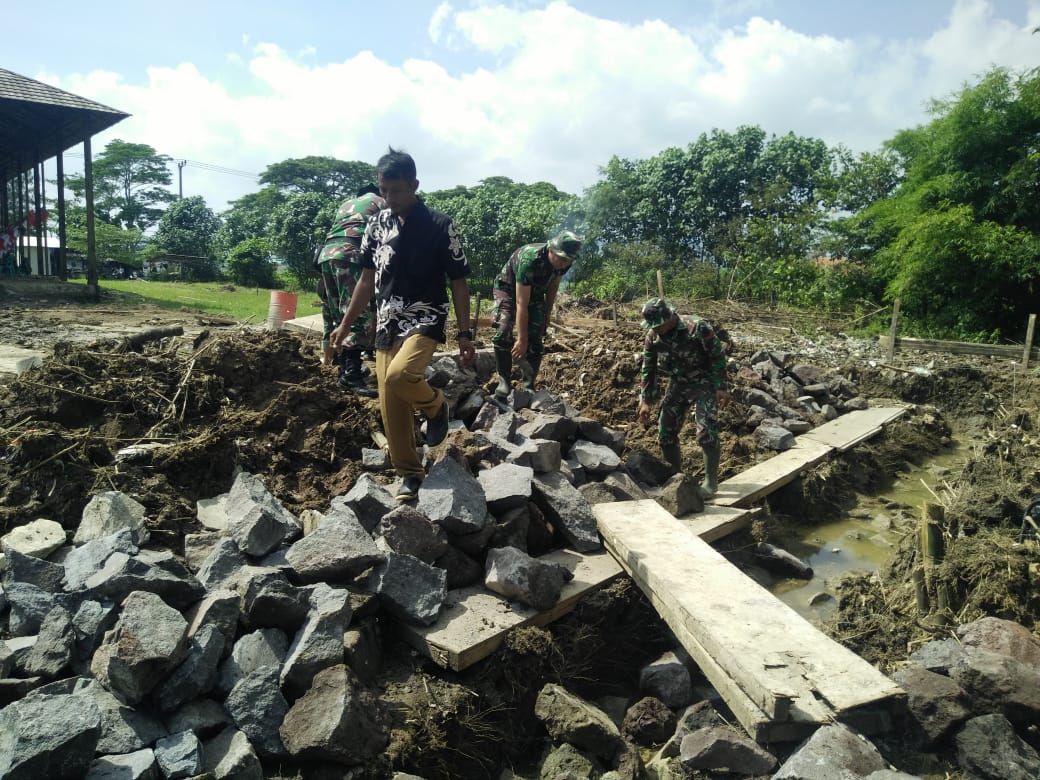 TMMD, Prajurit Bangun PAUD untuk Masyarakat