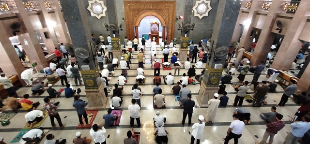 At Taqwa Salat Jumat, Masjid Al Hikmah Batal