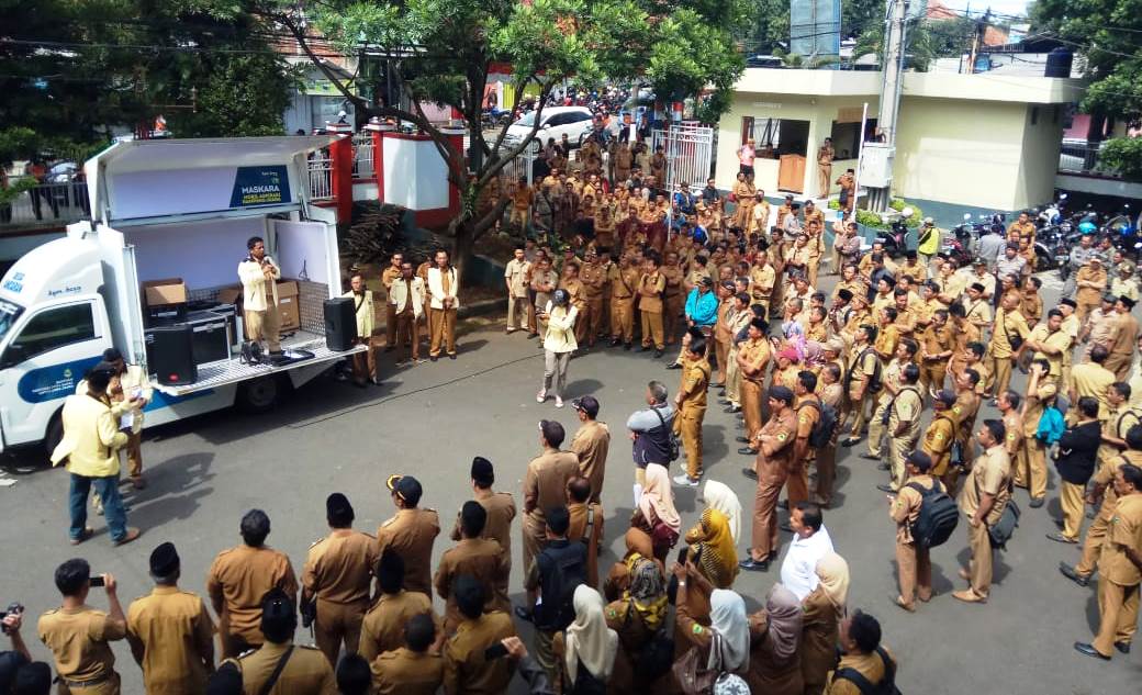 Buntut Berobat Ditolak RS, Ratusan Kades dan Perangkat Desa Sambangi DPRD