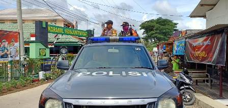 Sinergi TNI-Polri di Juntinyuat Indramayu Cegah Persebaran Covid-19