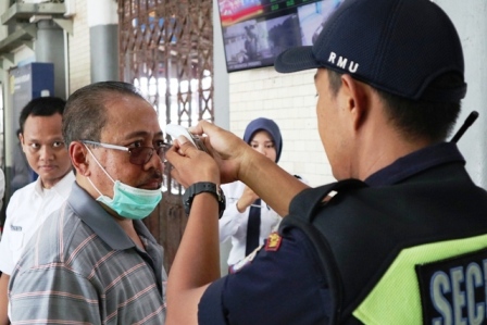 Suhu Tubuh 38 Derajat Celcius Dilarang Naik KA