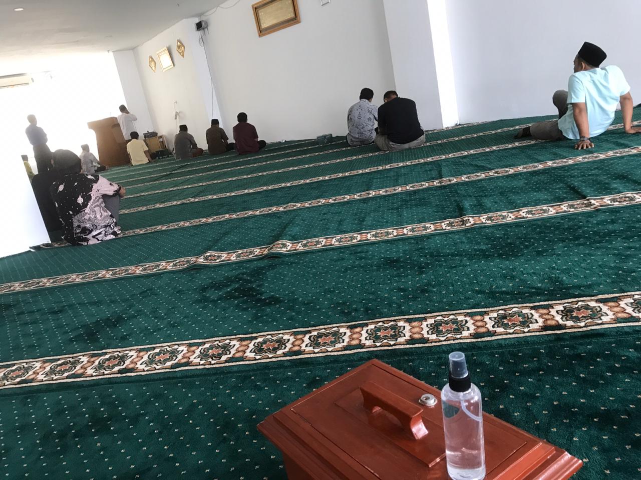 Pekan Depan, Masjid Setda Tetap Gelar Salat Jumat