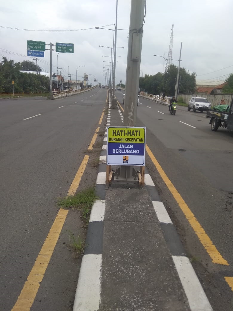 Baru Ditambal Sebulan Rusak Lagi, Faktor Cuaca Pengaruhi Kondisi Flyover Pegambiran