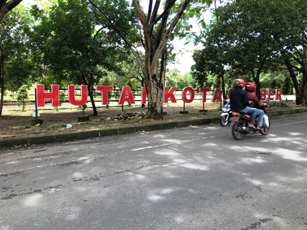 CFD Lengang, Hutan Kota pun Sepi