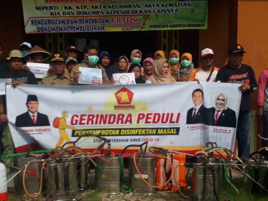 Anggota Fraksi Gerindra Ikut Antisipasi Covid-19