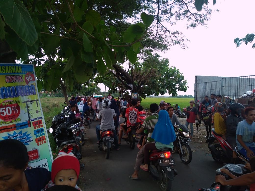 Ngabuburit, Jalan Dawuan Tetap Ramai