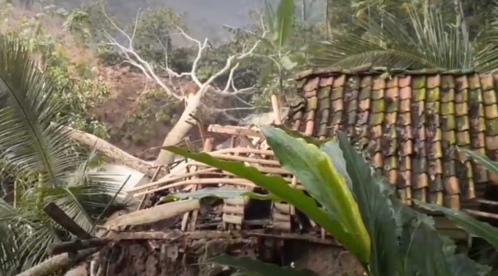 Longsor Salajambe Kuningan, 45 Rumah Warga Terdampak