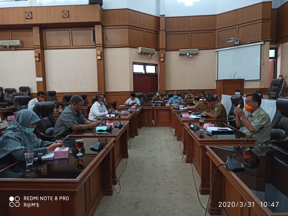 DPRD Dukung Pemkab Tangani Covid-19, Gugus Tugas Butuh Anggaran Rp23 Miliar