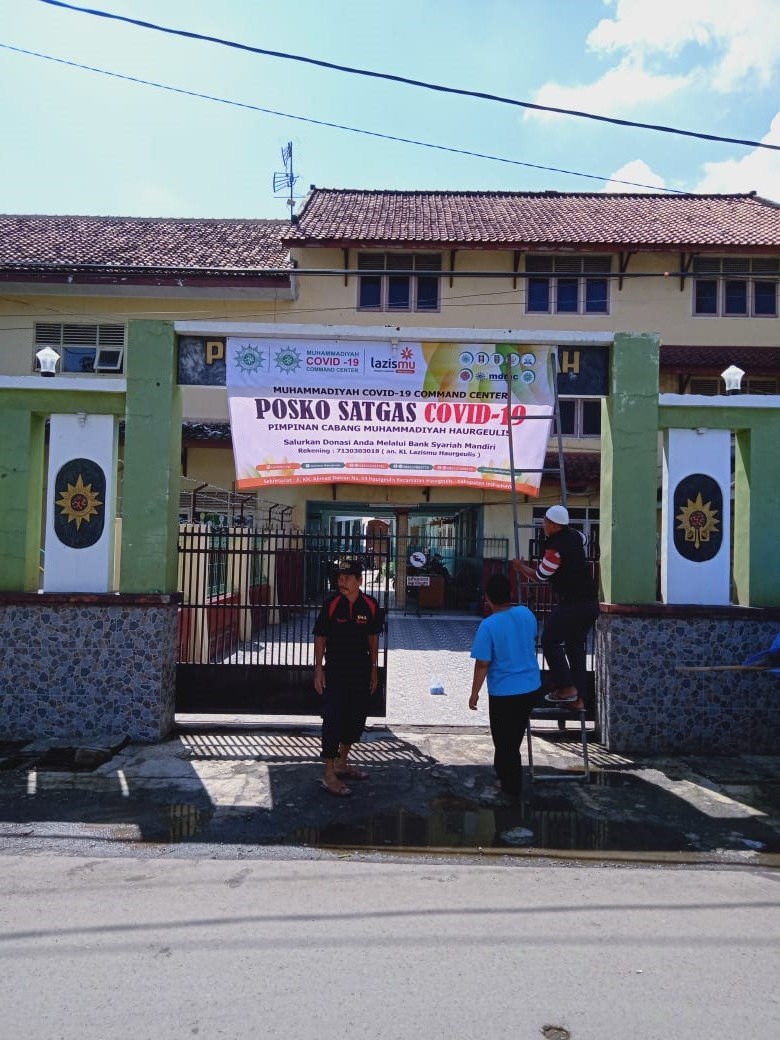 Muhammadiyah Haurgeulis Dirikan Posko Satgas Covid-19