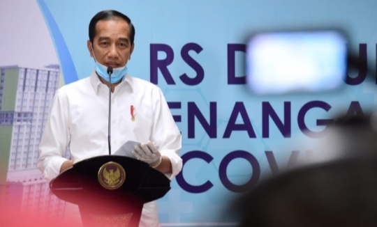 Jokowi Ajak Masyarakat Gotong Royong Hadapi Corona