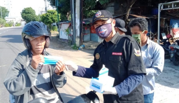 Peduli Cegah Covid-19, Forkoci Bagikan 25 Ribu Masker Gratis