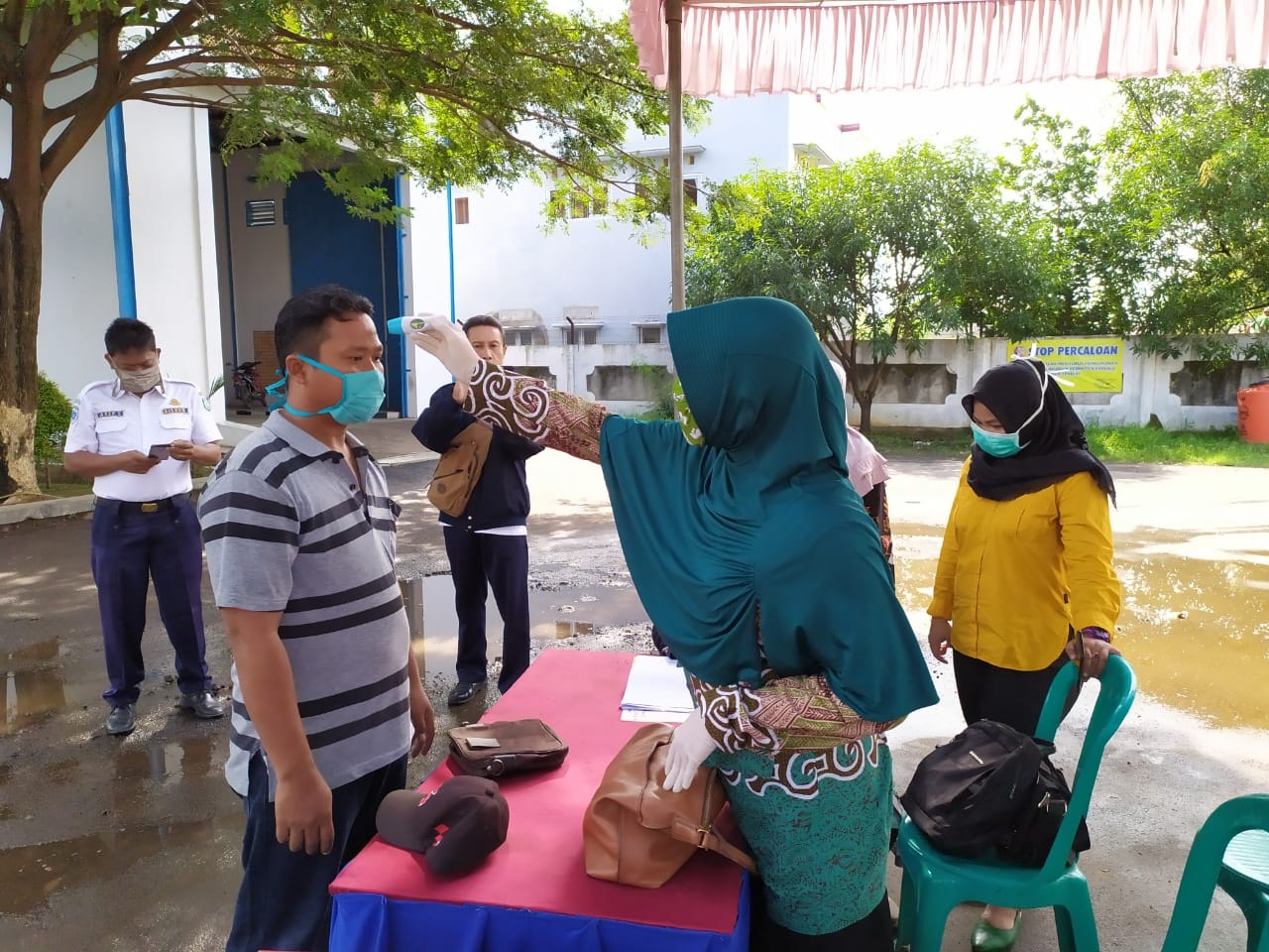 Polsek Sindang Lakukan Pengamanan Check Point