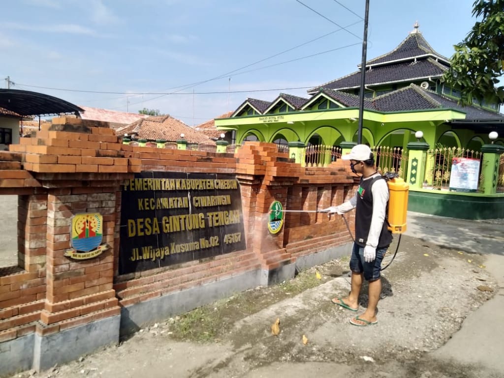 Karang Taruna Door to Door Sosialisasi Cegah Covid-19