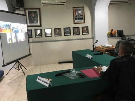 Sidang Pidana Teleconference