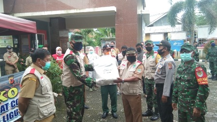 Pemkab Distribusikan Ribuan Masker dan APD