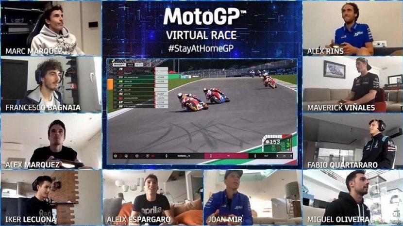 Virtual Race Solusi Balapan MotoGP 2020