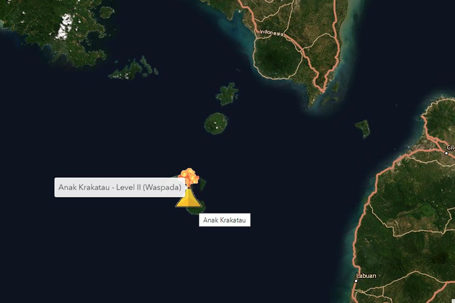 BMKG: Suara Dentuman Bukan dari Erupsi Gunung Anak Krakatau