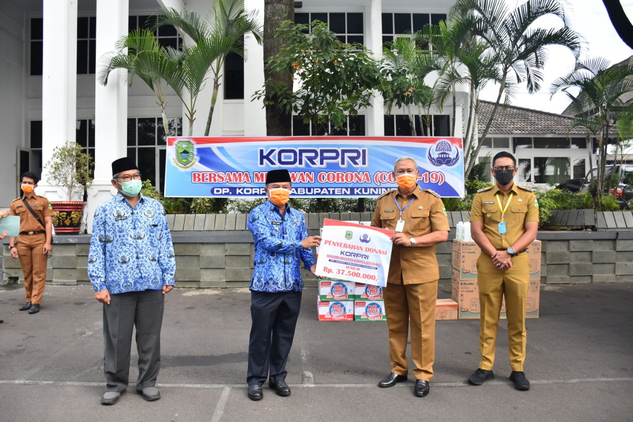 Lawan Corona, Korpri Sumbang Rp37,5 Juta