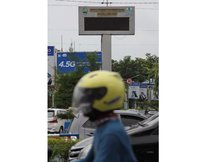 Mobilitas Berkurang, Kualitas Udara Tetap