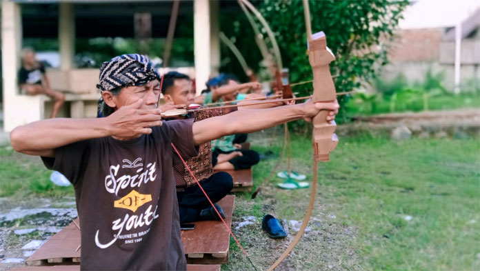 Tradisi Panahan Jemparingan Masih Digemari Warga Kota Cirebon