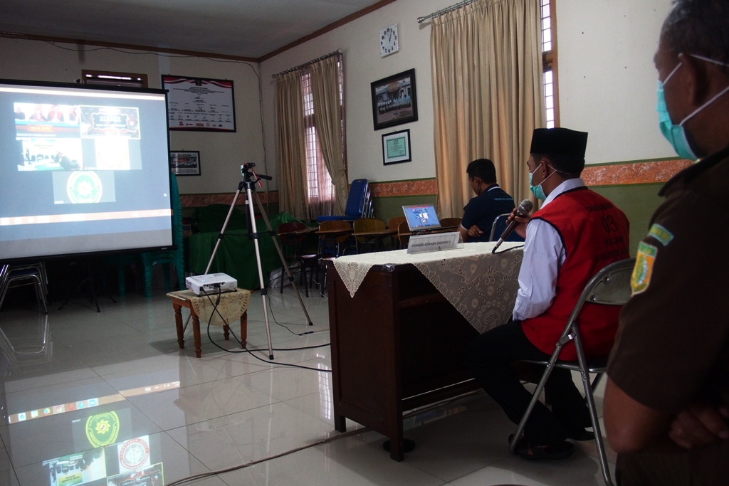 Sidang Online Perdana, Adili Lima Terdakwa