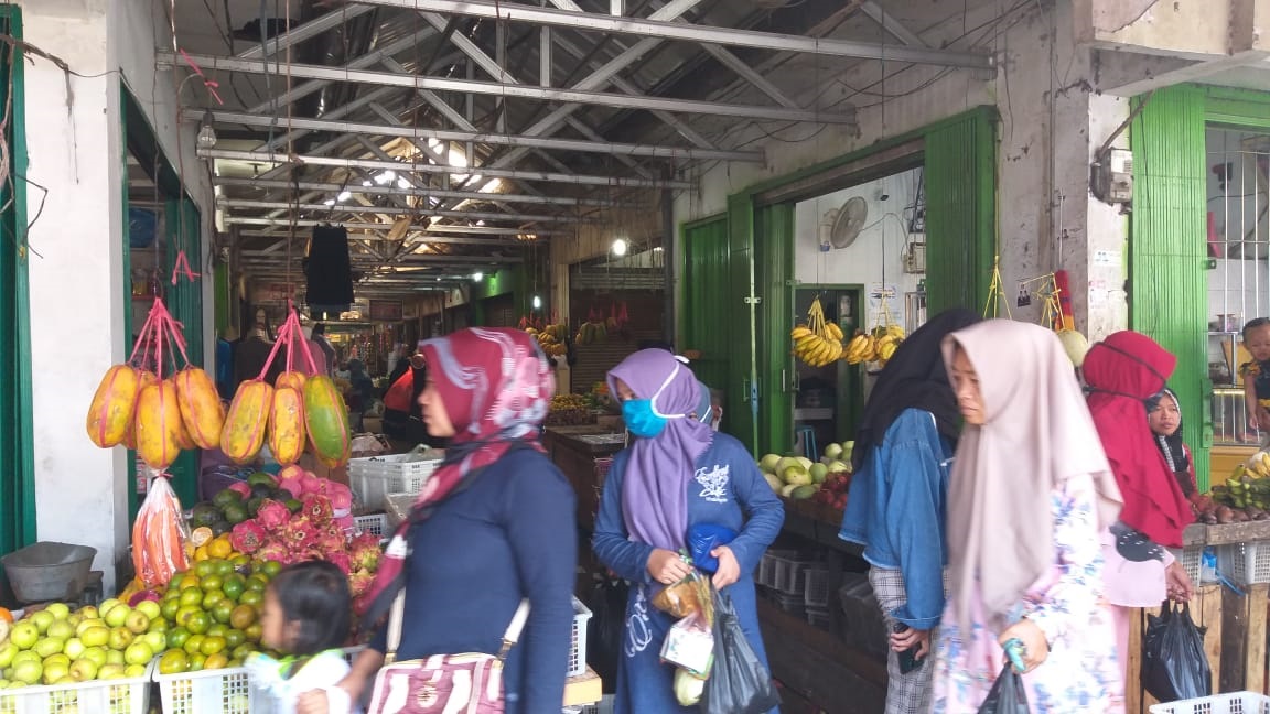 Jelang Ramadan, Pasar Talaga Ramai