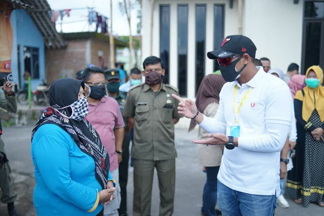 Sambangi Pelosok Kampung, Wabup Imbau Pemudik