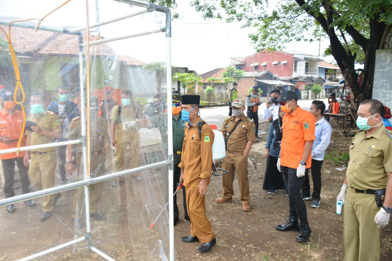 Wabup Kirim APD ke Posko Perbatasan