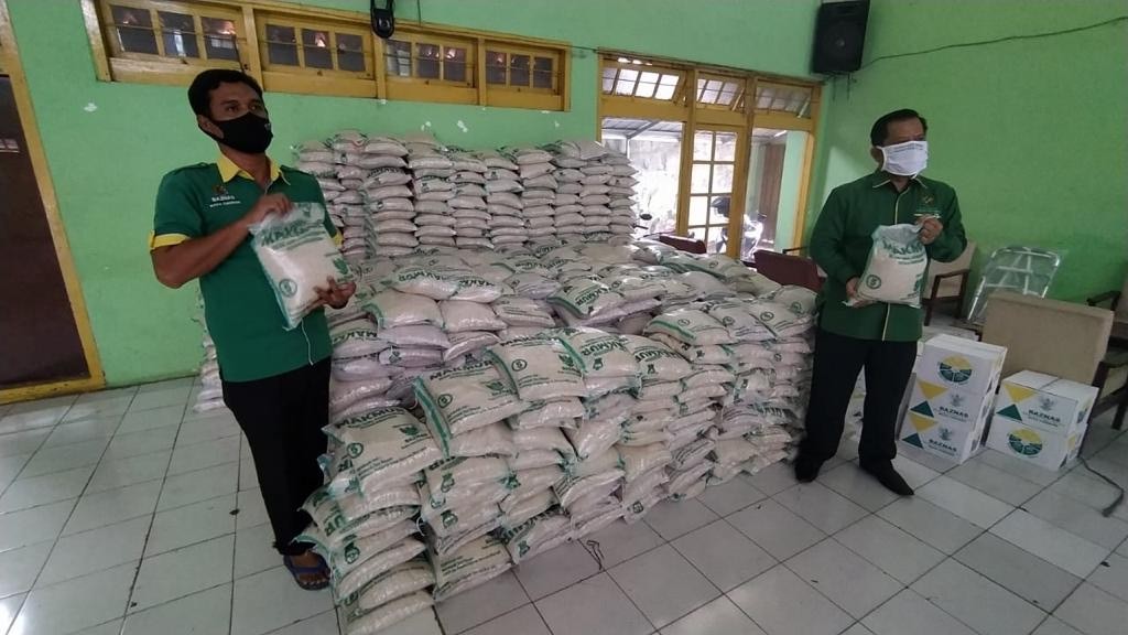 1.000 Paket Beras Segera Baznas Didistribusikan