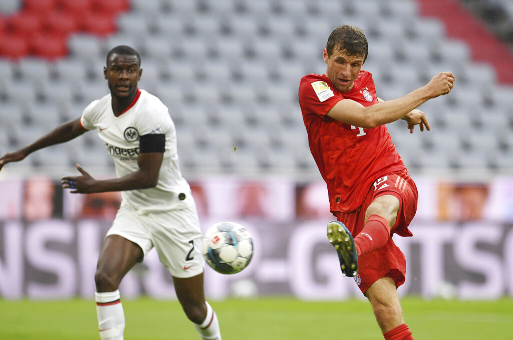 Hasil Bundesliga: Babak Pertama, Bayern Unggul 2-0 atas Frankfurt