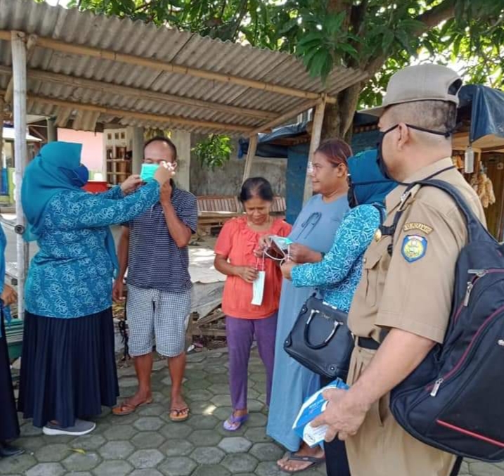 TP PKK Tukdana Tebar 1.000 Masker