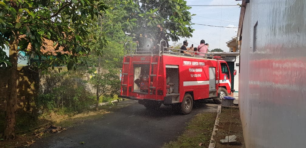 Tanpa Kasus, Tetap Disinfektan