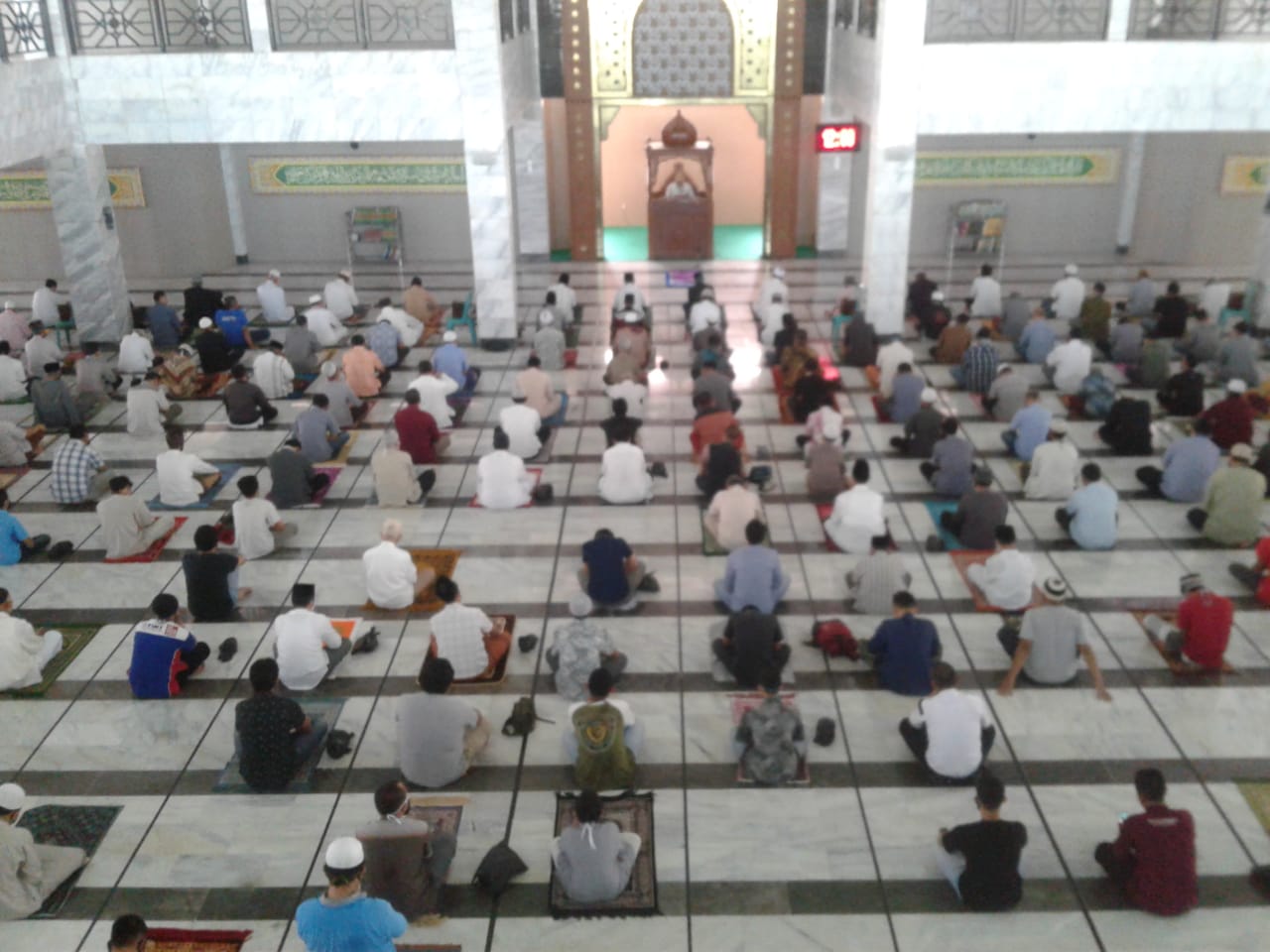 Salat Jumat Perdana, Masjid Syiarul Islam Disekat