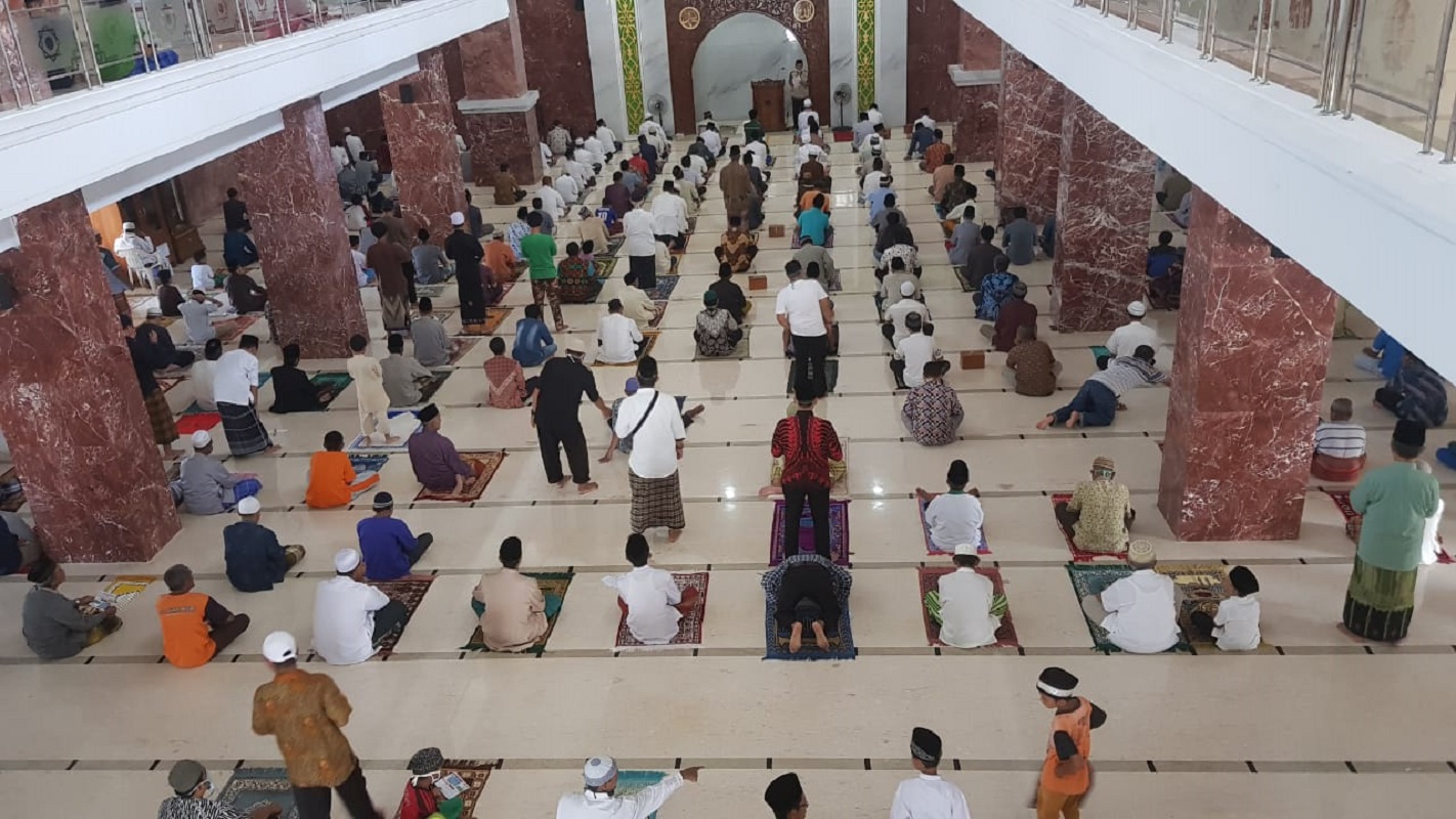 Masjid Agung Al Imam Majalengka Siap Gelar Salat Id