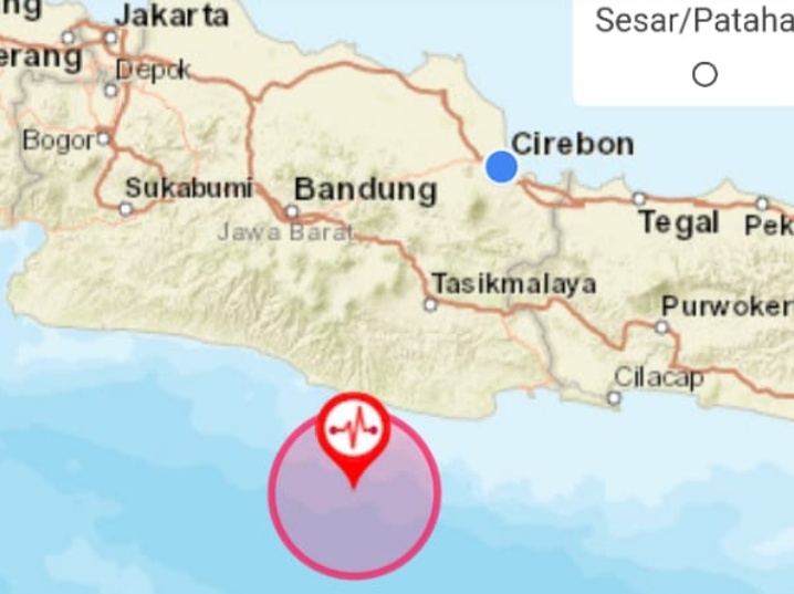 Pangandaran Gempa 5,2 Magnitude, Tidak Berpotensi Tsunami