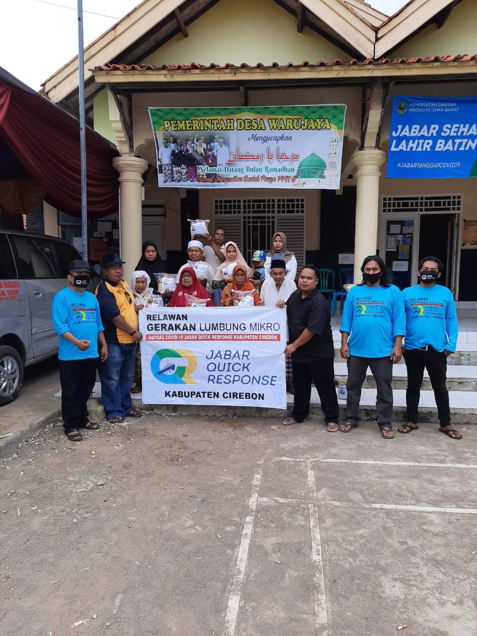 JQR Bantu Warga Terdampak Covid-19