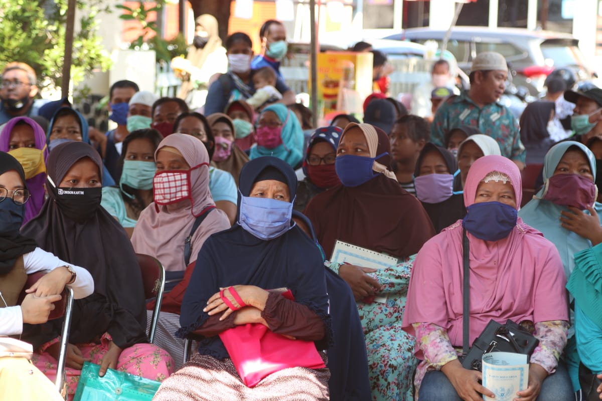 Akhirnya PKL-UKM Kota Cirebon Terima Bansos Pemkot